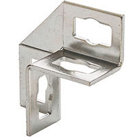 MOUNTING ANGLE ZN PUWS FISCHER 2X2 FUS CHANNEL