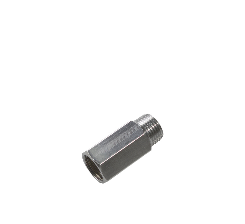 onninen Straight connector f/m dzr 1/2x20 chrome