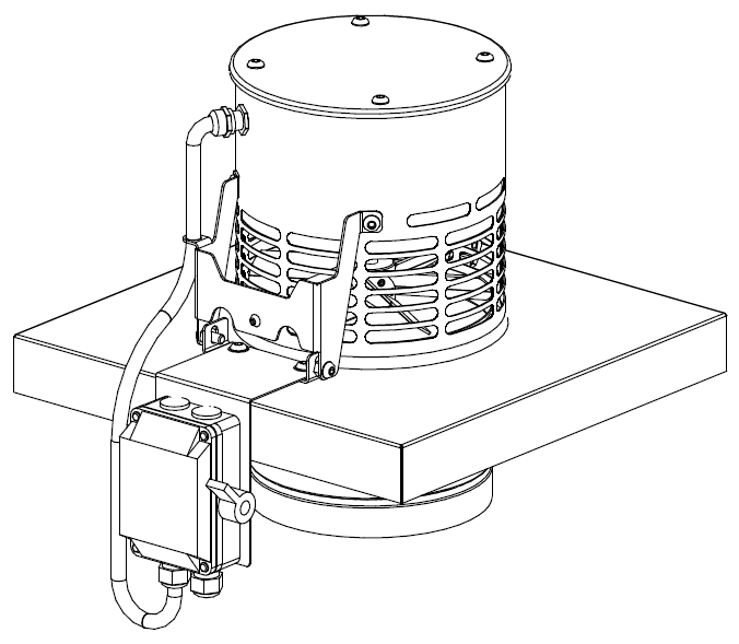 pete Chimney exhaust fan pete h200 for block chimney