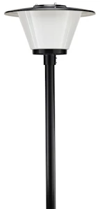 karlux Pylväsvalaisin tapio led dali 23w mu 3500lm ip44