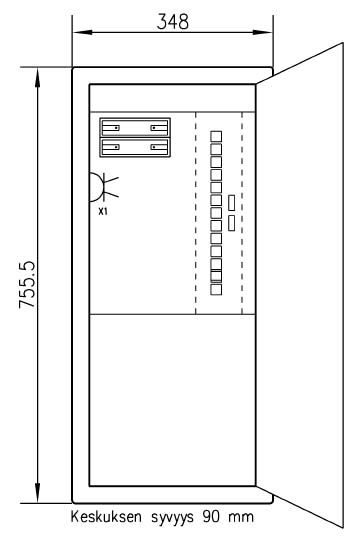 utu Data-asennuskotelo setter it-setter vh48 ip30 ps