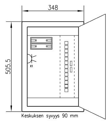 utu Data-asennuskotelo setter it-setter vh24 ip30 ps