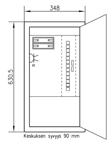 utu Data-asennuskotelo setter it-setter vh36 ip30 ps