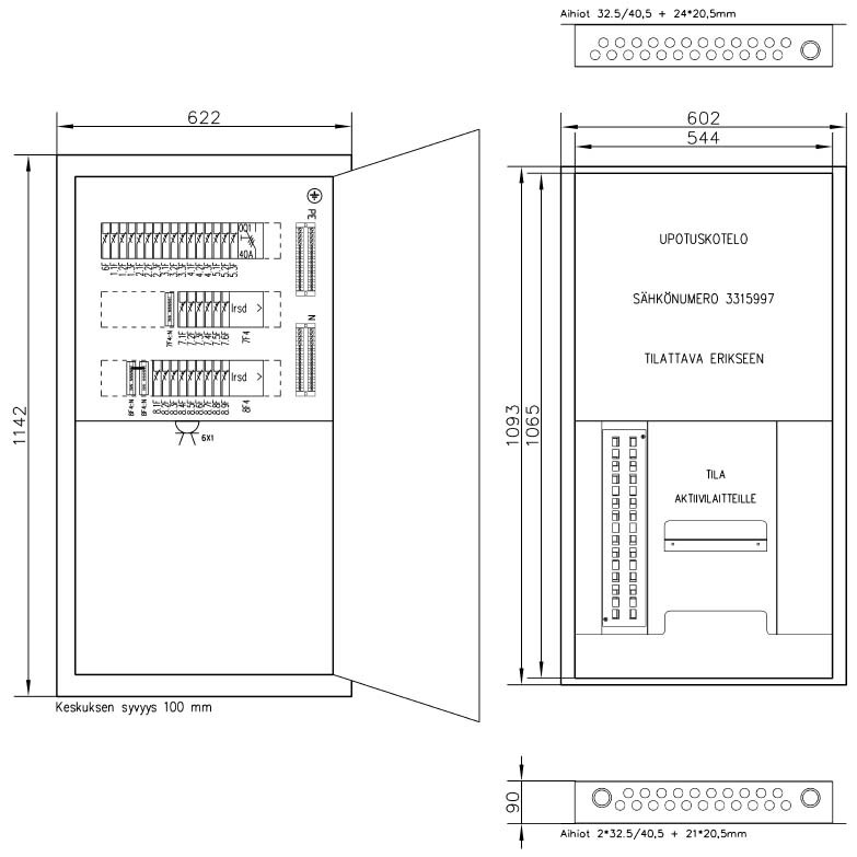 utu Ryhmäkeskus-data uppo terrier it-terrier 40.30 35a ip30 fe