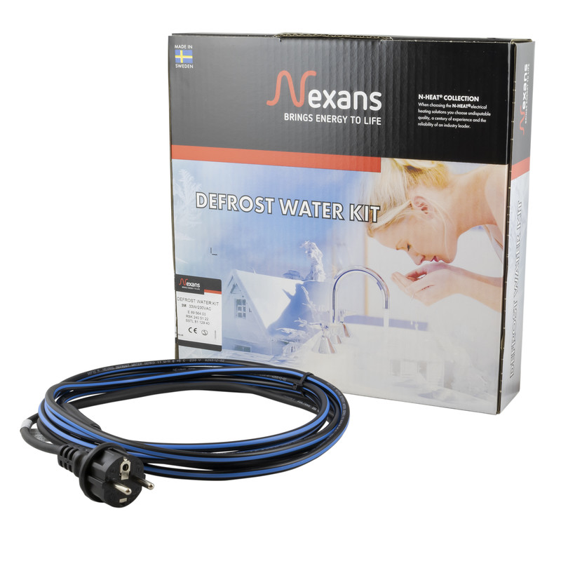 nexans Frostskyddskabel defrost kit 10m
