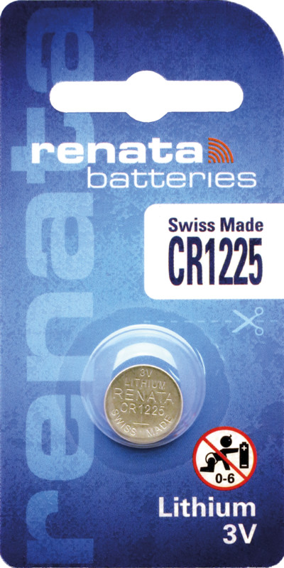 renata Paristo lithium cr1225/bp1 3v/48mah blister