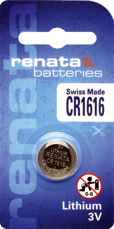 PARISTO LITHIUM CR1616/BP1 3V/50MAH BLISTER