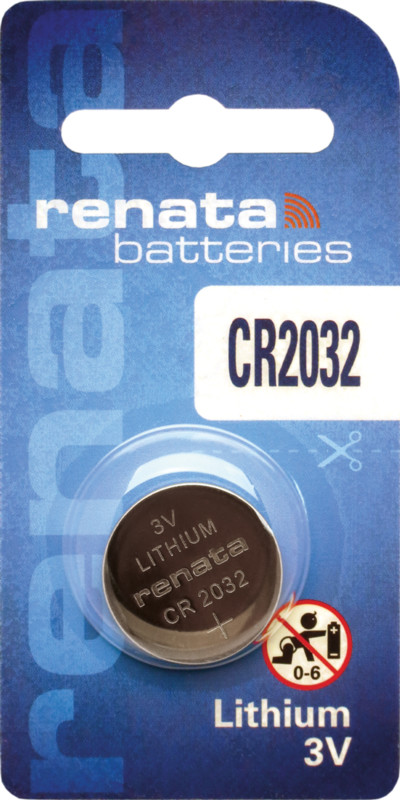 renata Paristo lithium cr2032/bp1 3v/225mah blister