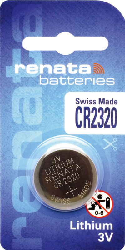 renata Paristo lithium cr2320/bp1 3v/150mah blister