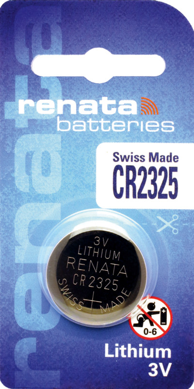 renata Paristo lithium cr2325/bp1 3v/190mah blister