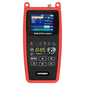 finnsat Measuring instrument dvb-t/t2+c probe 47-862mhz