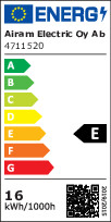 airam Led-lamppu airam a67 840 1921lm e27 op