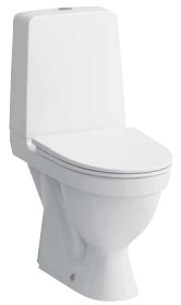 WC-STOL UTAN SITS LAUFEN KOMPAS HÖG DOLT S