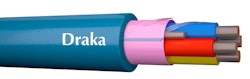 SIGNAL CABLE-HF  DRAKA KLMA-HF 4x0,8+0,8 C-Pro BLUE