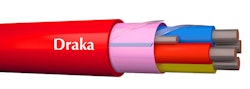 SIGNALKABEL-HF DRAKA KLMA-HF 4x0,8+0,8 C-Pro RÖD