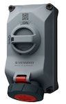 POWER SOCKET-OUTLET R 16A5P 6H400V IP67 DUO
