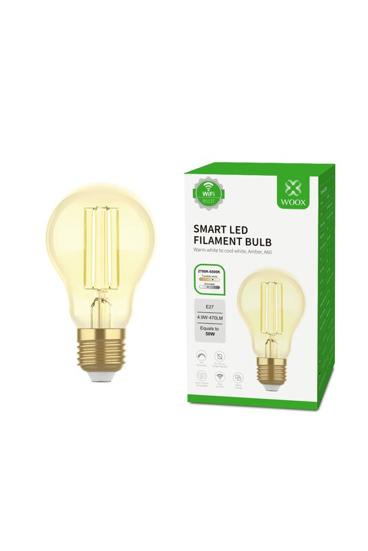 woox Glödlampa wifi filament e27 2700-6500k