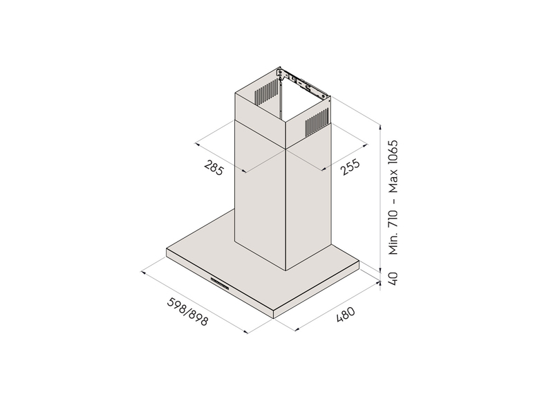 savo Cooker hood savo c-7506-s