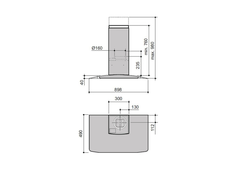 savo Liesikupu savo chv-8609-s 90cm rst