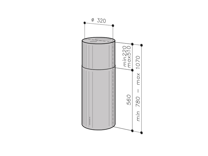 savo Liesikupu savo ih-7603-w 32cm valkoinen
