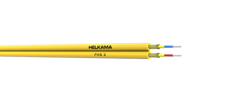 helmacab Optisk kabel för inomhusbruk fms 2 smt (2mm) os2 eca