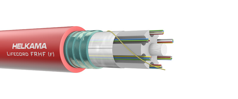 OPTICAL CABLE-FRHF LIFECORD-FRHF 2x6SML+3x4OM3L