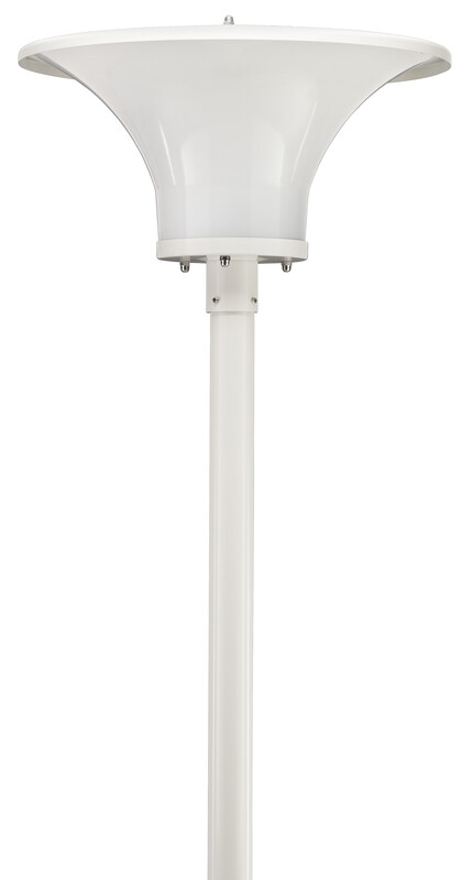 karlux Pole mnt luminaire 23w va 3500lm ip44