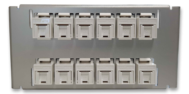 PANEL COPPER PANEL COPPER 12 RJ45 YJT