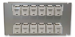 PANEL COPPER PANEL COPPER 12 RJ45 YJT