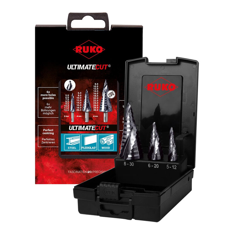 ruko Porrasporasarja ruko flowstep 5-30mm hss runatec