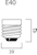 sylvania Högtrycksnatriumlampa shp-ts e40 150w2050k 17000lm6y