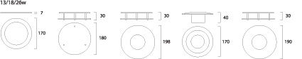 sylvania Mechanical accessories 2028033 white  glass ip44