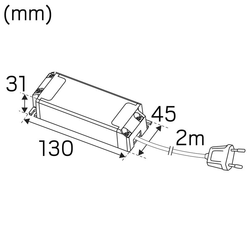 hide-a-lite Downlight plano ip20/54 1850lm 18w 3k/4k/5,7k