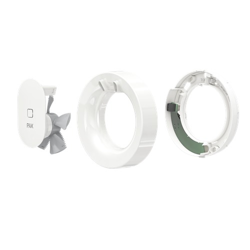 pax Bathroom fan pax calima, black, automatic