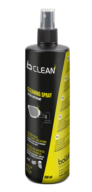 bolle safety Cleaning station 0,5l+400 for wall or table. re-loadable