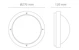 sg armaturen Primo white 1100 led