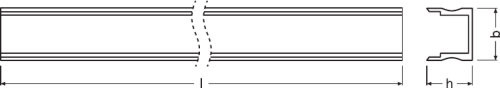 ledvance Ledstrip profile 17,5mm x 14,5mm u surface