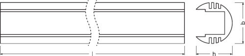 ledvance Valoprofiili/-nauha ls ay-pm02/r/18x15,5/10/1