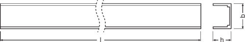 ledvance Valoprofiili/-nauha ls ay-pf01/u/22x6/10/1