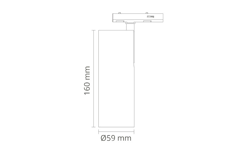 sg armaturen Kohdevalaisin zip tube mini 3-v 3k mu/ku