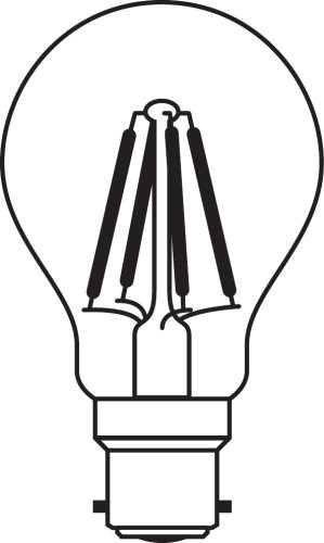osram lamput Vakiolamppu parathom cla 60d 7w/827 dim fil b22d