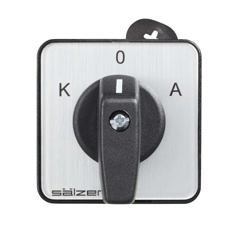 sälzer Cam switch k-0-a, 1-p 20a panel 22,5mm