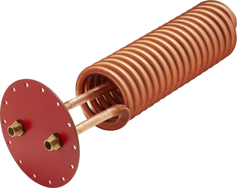 akvaterm Accumulator accessory akvaterm coil 35 l/min 3/4 flange