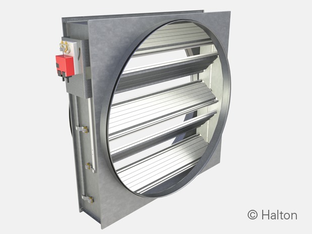 halton Multi-blade damper halton utk-1000 (d2)