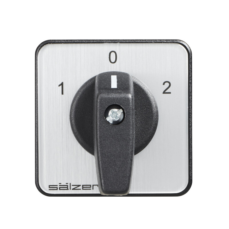 sälzer Cam switch 2 pole 20a 4-hole panel
