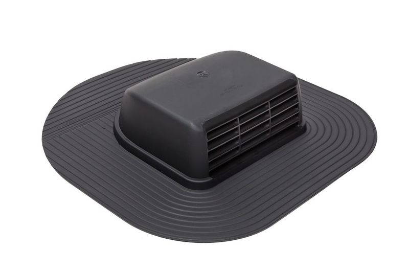 vilpe Ventilationssats vilpe papp-ktv/nock svart