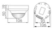 luxomat Presence indicator pd4-m-2c-ap 360d wh