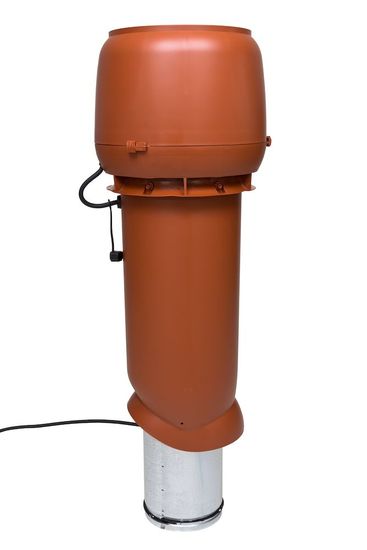 vilpe Takfläkt vilpe e220p/160/700 tegelröd