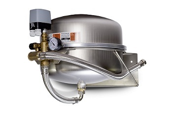 pumppulohja Vesiöosa kpsv 50l/6 bar wall rack ss