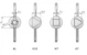 ouneva Nyckel cabinet key kk10 zn